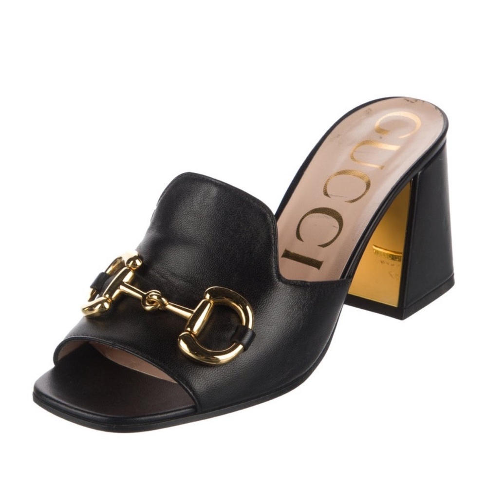 Gucci Leather Mules - Picture 4 of 5